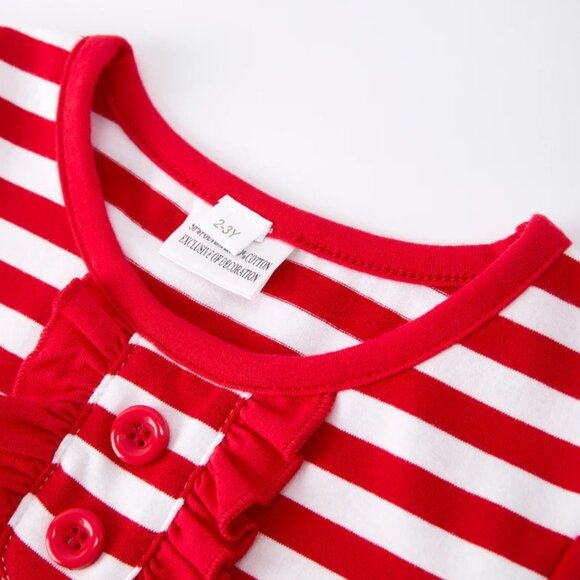 Boutique Nutcracker Girls Long Sleeve Christmas Dress - Picture 2 of 6